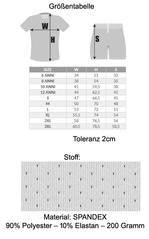 SUBLI 02 TRIKOTSET FUSSBALL V-AUSSCHNITT 20 Designs und 45 Farben